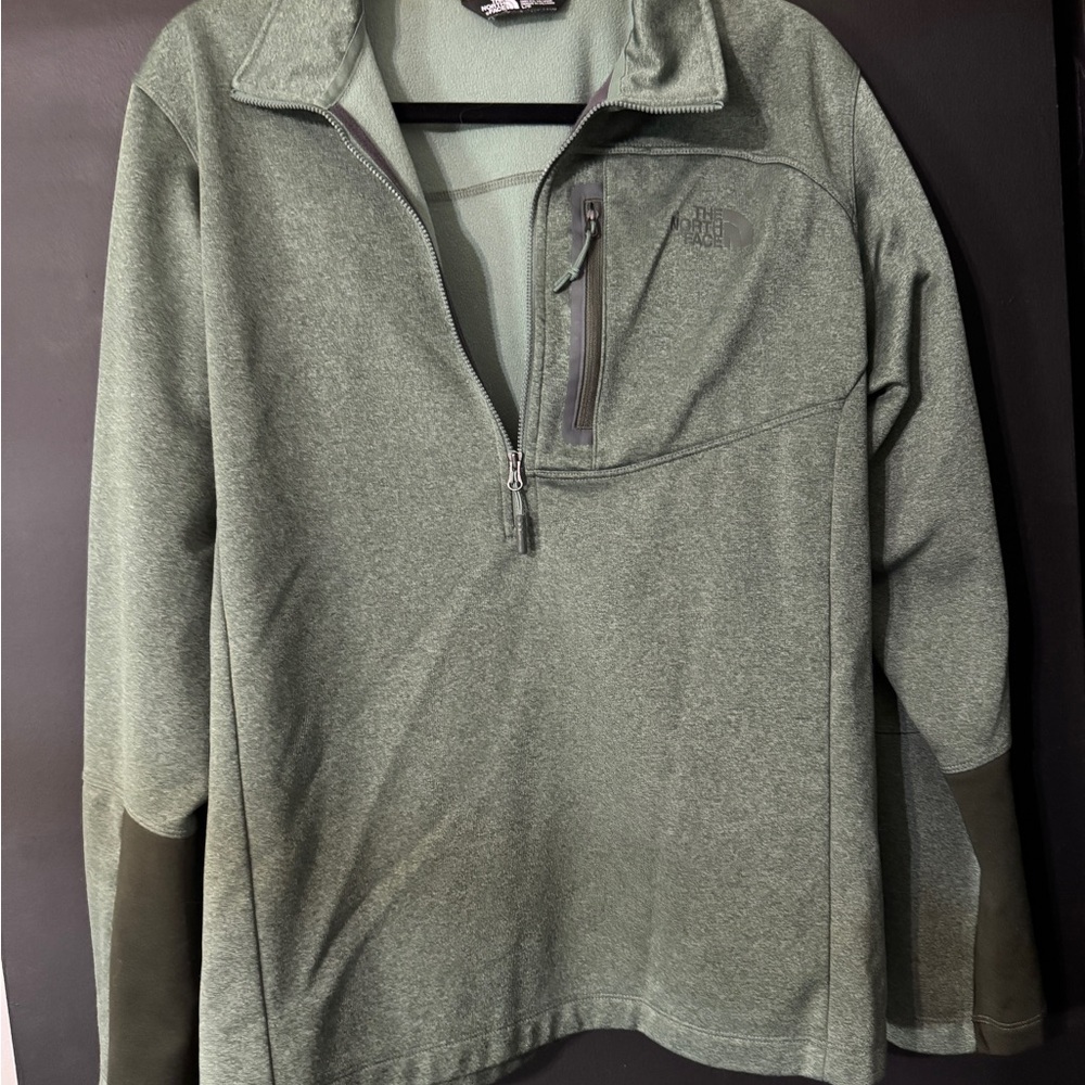 The North Face Men's Green Quarter Zip